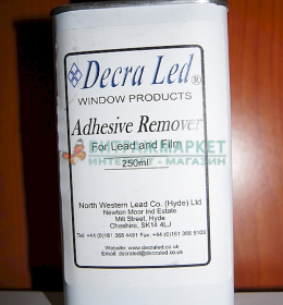 Decra Led Adhesive Remover  раствор для очистки  УФ клея 250 мл